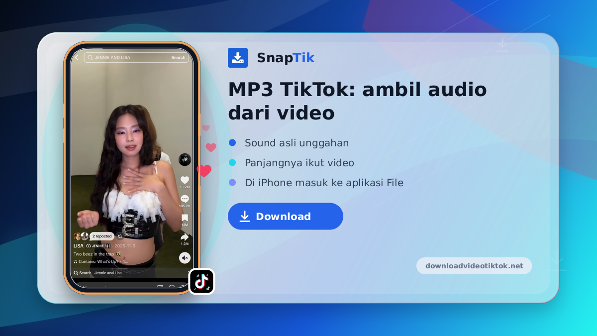SnapTik - download MP3 TikTok