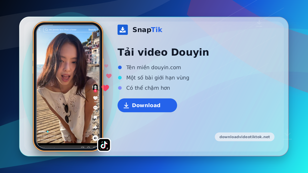 SnapTik - tải video Douyin